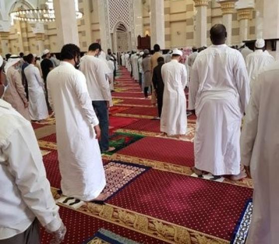 صلاة الجمعة بمكة