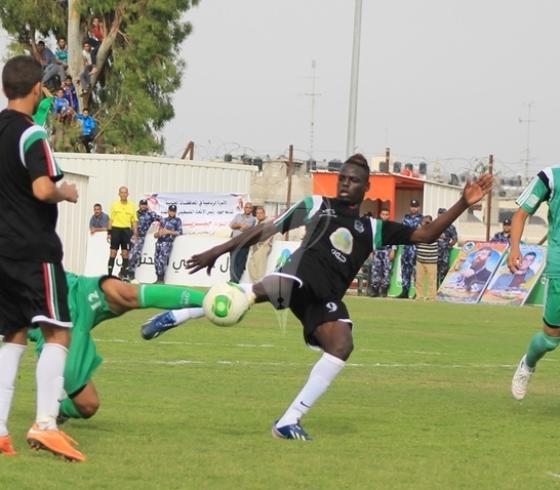 جانب من المباراة
