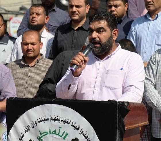 القيادي عدوان: الاحتلال يحذر الاحتلال من المساس بحياة الاسرى المضربين