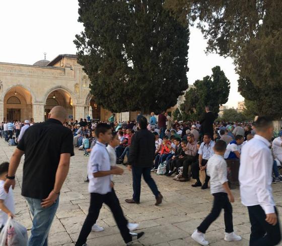 صلاة العيد القدس