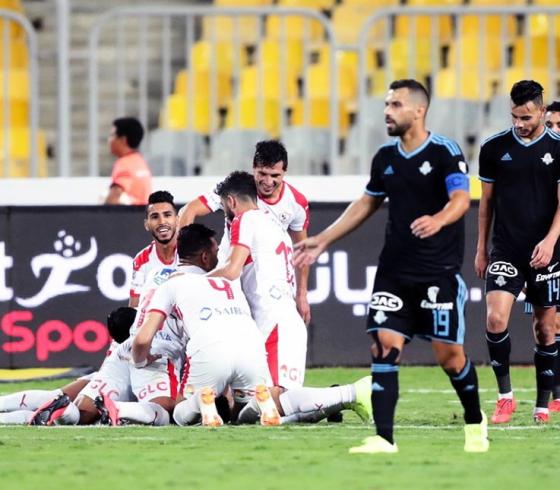 صورة من المباراة