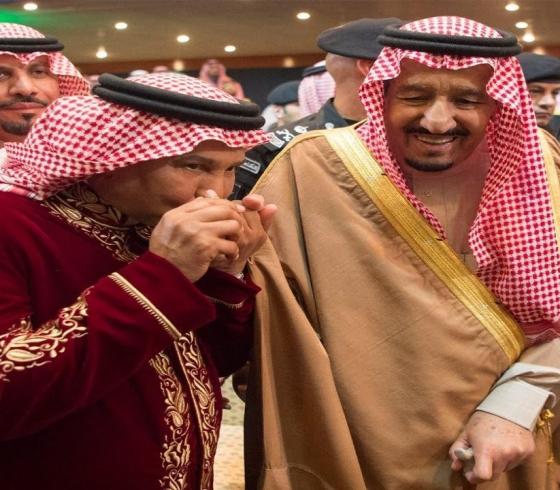 محمد عبده والملك سلمان