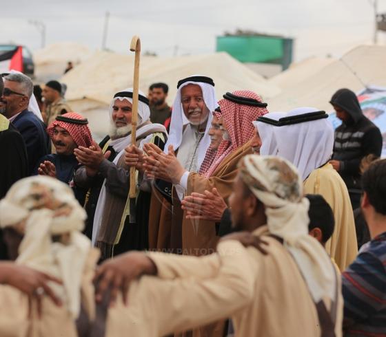 دحية في مخيمات العود شرق قطاع غزة