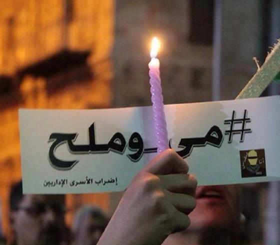 إضراب مي وملح