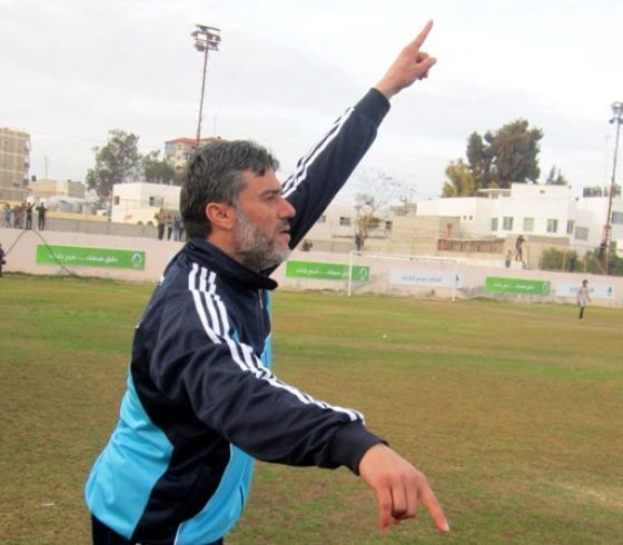 مدرب شباب رفح  جمال الحولي