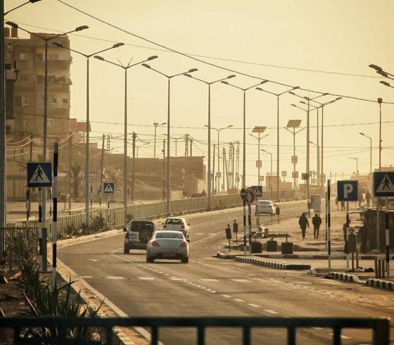 حالة الطرق في قطاع غزة