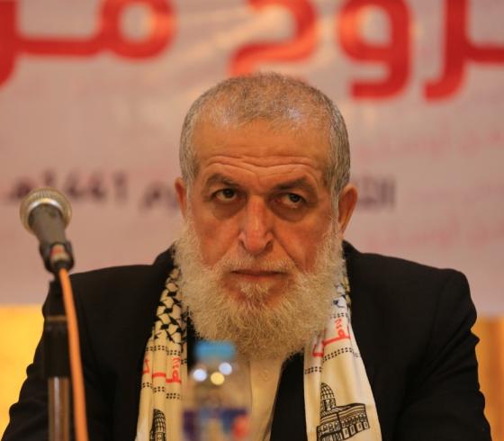 ضو المكتب السياسي لحركة الجهاد الإسلامي الشيخ نافذ عزام (ارشيبف)
