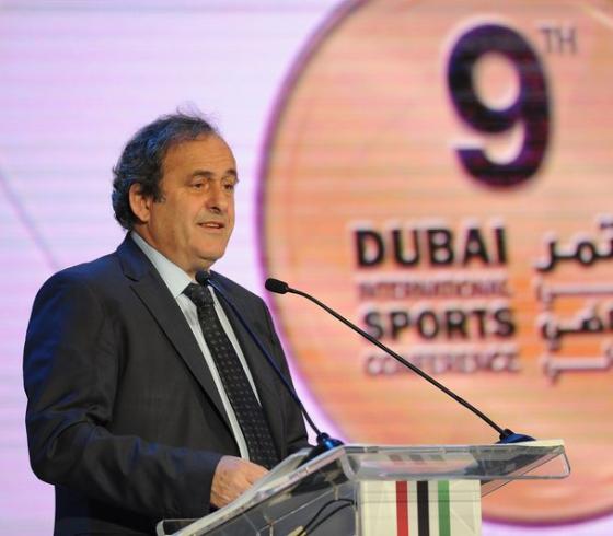 ميشيل بلاتيني رئيس الاتحاد الاوربي لكرة القدم