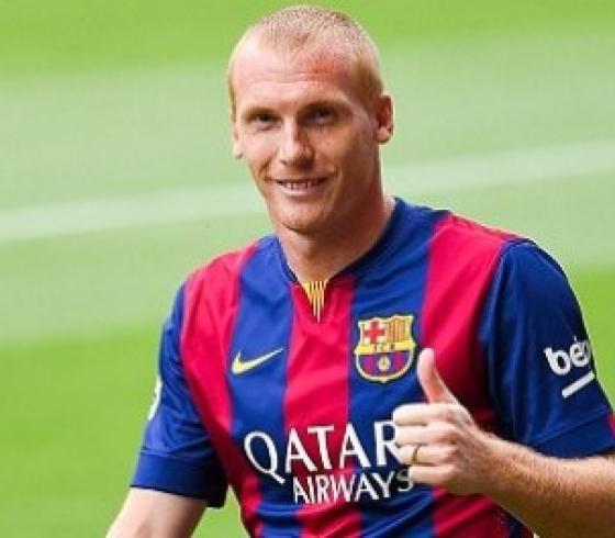 مدافع برشلونة جيريمي ماثيو