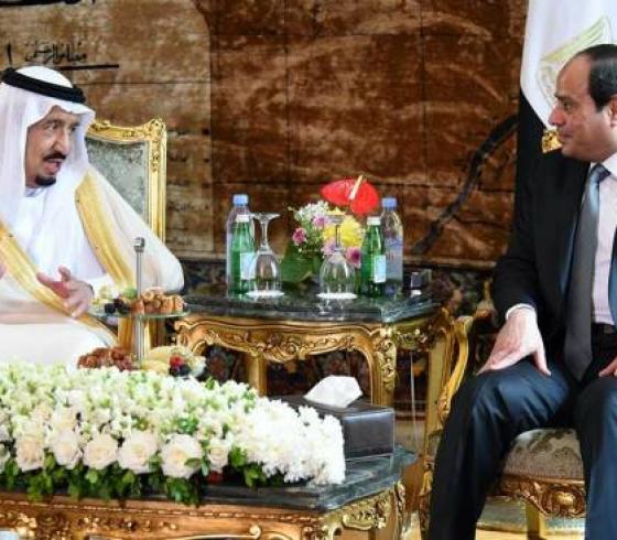 الرئيس السيسي والعاهل السعودي
