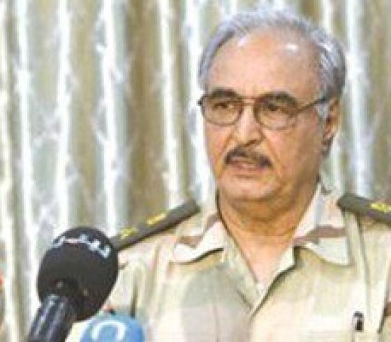 الرائد محمد حجازى المتحدث باسم الجيش الليبى