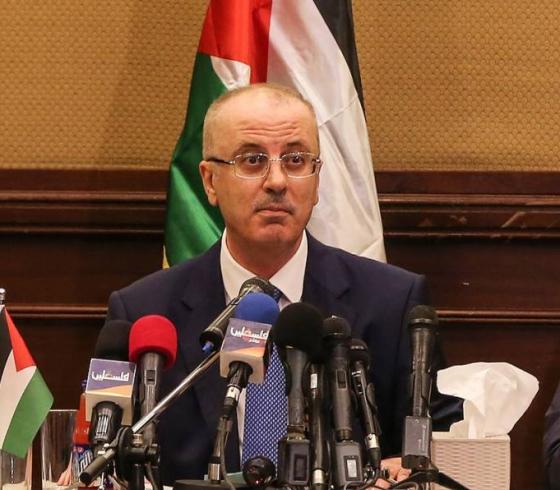 رئيس الوزراء الفلسطيني رامي الحمد الله