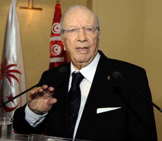 القائد الباجي السبسى الرئيس التونسي