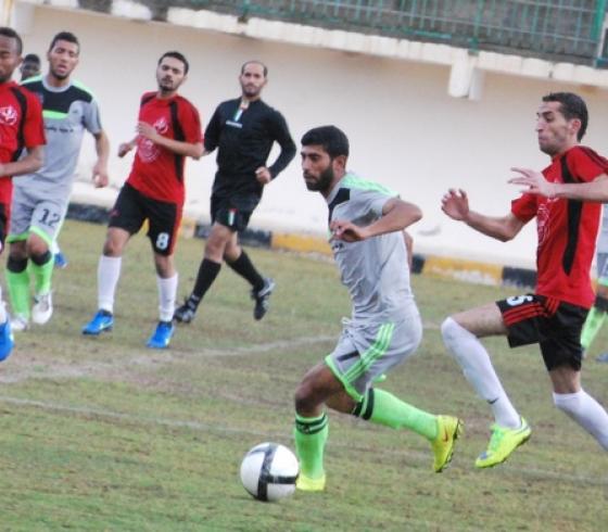 أحد لقاءات الدور التمهيد الأول لكاس غزة