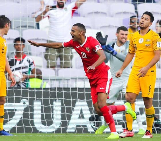 منتخب الأردن يهزم منتخب استراليا