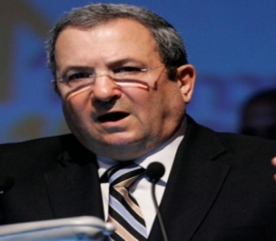 وزير الحرب الإسرائيلي إيهود باراك