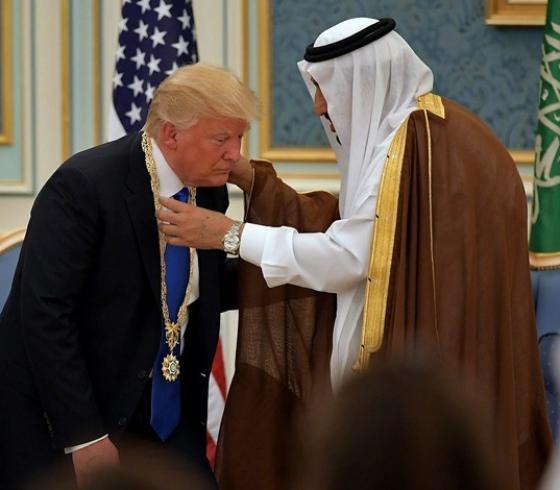 ترامب و الملك سلمان