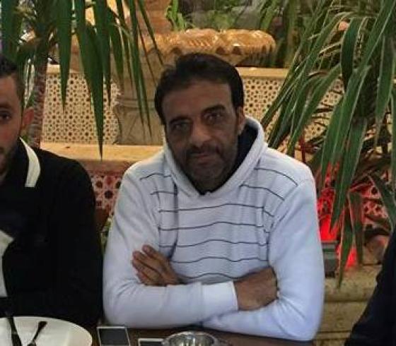 نعمان مع وكيل أعماله السيلاوي
