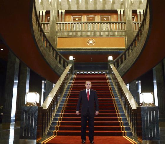 قصر أردوغان الجديد