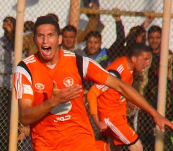 فرحة محمود وادي بهدف الفوز