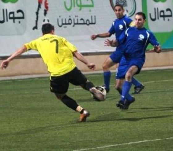 أحد لقاءات دوري الإحتراف الجزئي