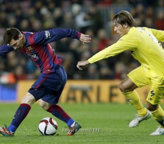 برشلونة وفيريال