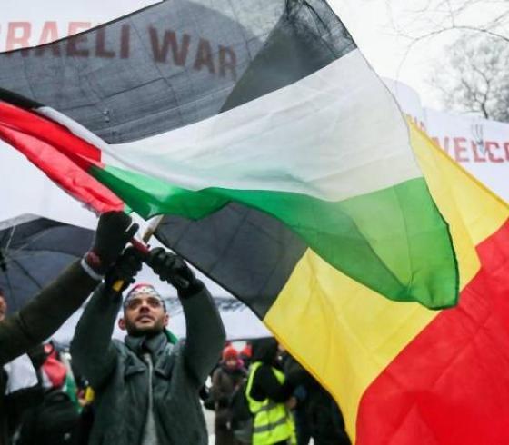 الفلسطينيون في بلجيكا
