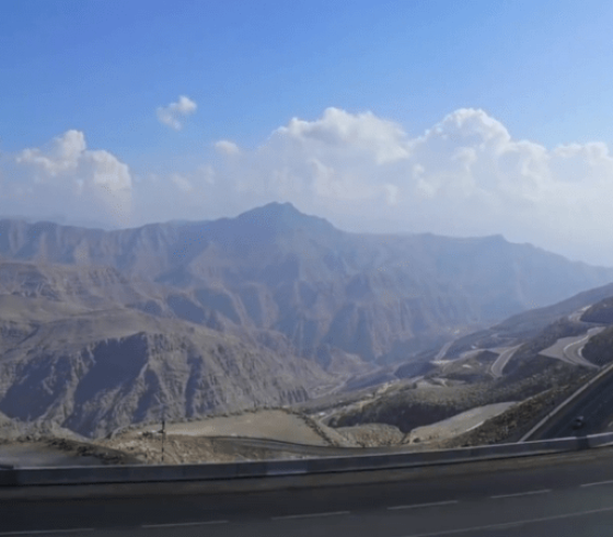  منطقة جبل جيس بإمارة رأس الخيمة