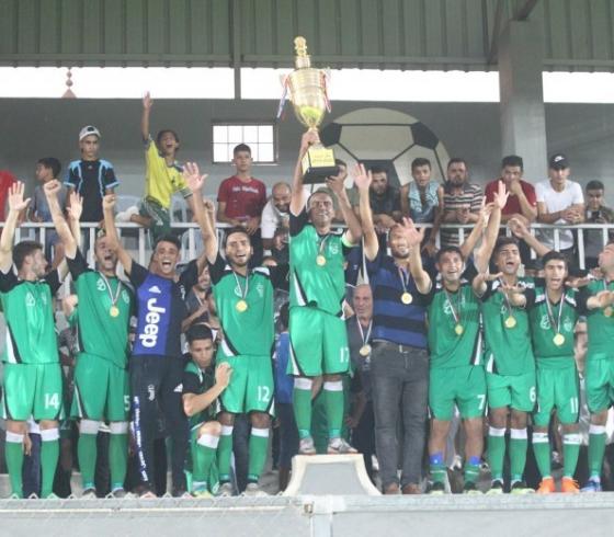 الشجاعية تحصد كأس السوبر في قطاع غزة