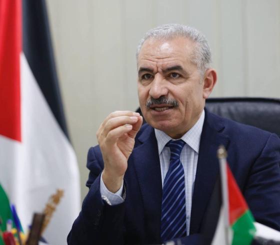 محمد اشتية رئيس الوزراء المكلف