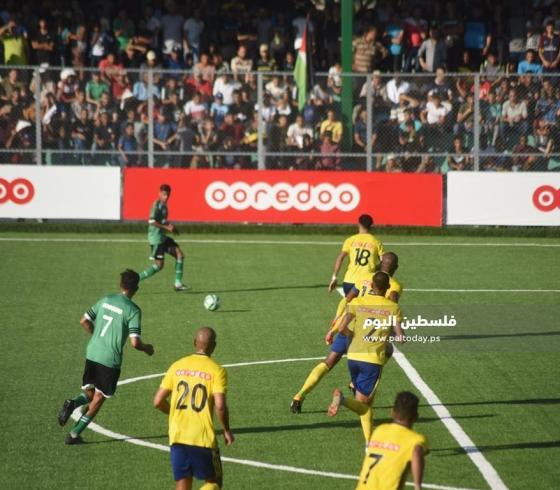 تعادل إيجابي بين رفح وبلاطة في ذهاب نهائي كأس فلسطين