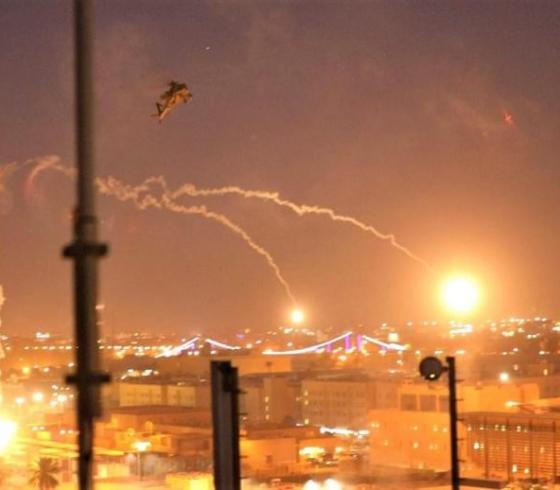 استهداف السفارة الامريكيةفي بغداد