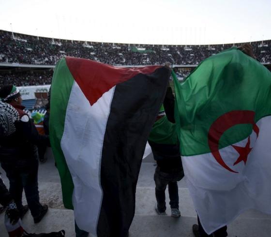 الجزائر وفلسطين