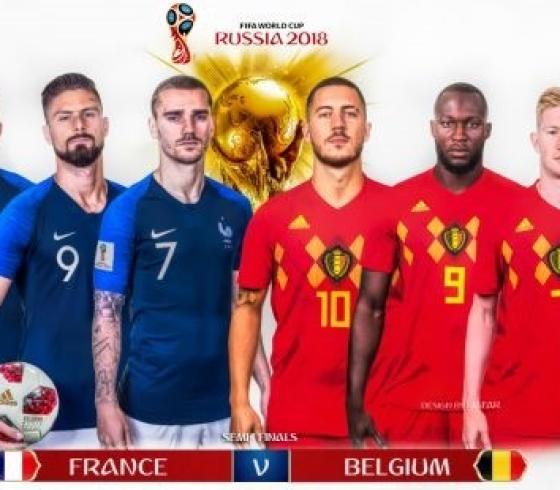 بث مباشر.. مباراة فرنسا وبلجيكا
