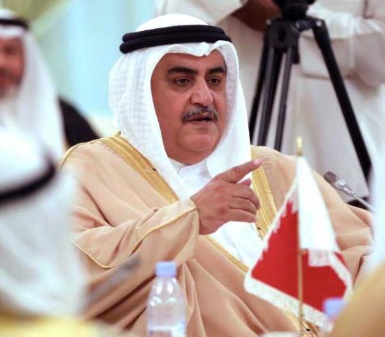 وزير الخارجية البحريني خالد العطية