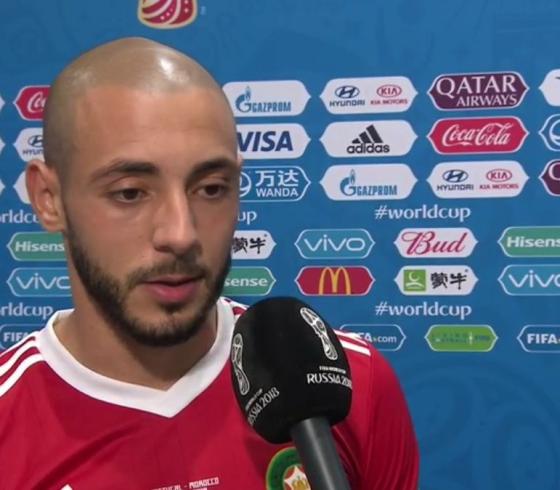 نور الدين أمرابطـ لاعب المنتخب المغربي 