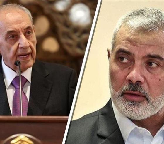 نبيه بيري واسماعيل هنية