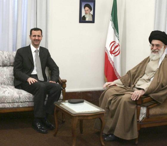 الاسد وخامنئي