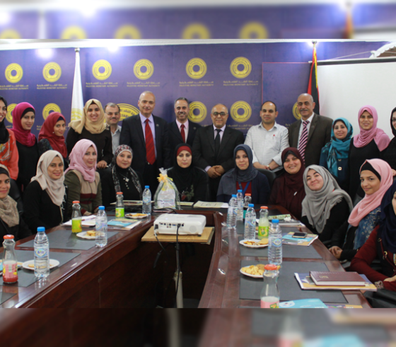 زيارة جامعة الاسراء لسلطة النقد 
