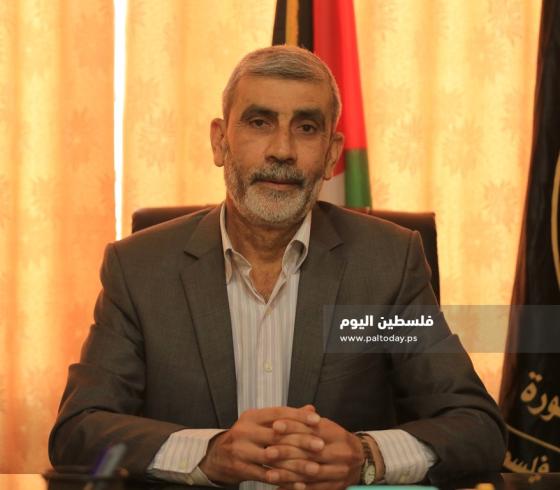  عضو المكتب السياسي لحركة الجهاد الاسلامي في فلسطين الأستاذ محمد حميد "أبو الحسن"