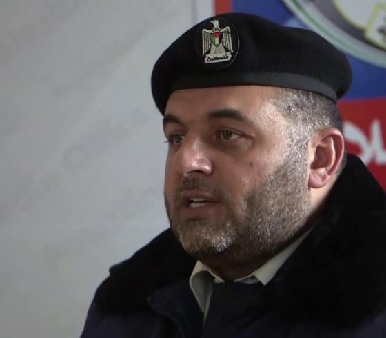 ايمن البطنيجي المتحدث باسم الشرطة بغزة