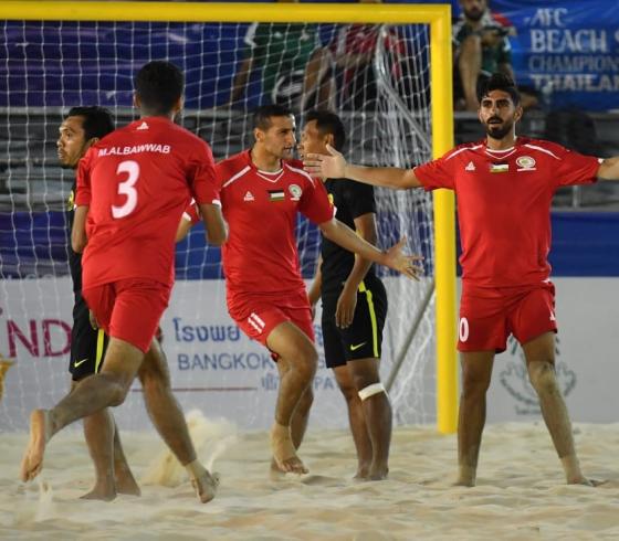 منتخب فلسطين للكرة الشاطئية