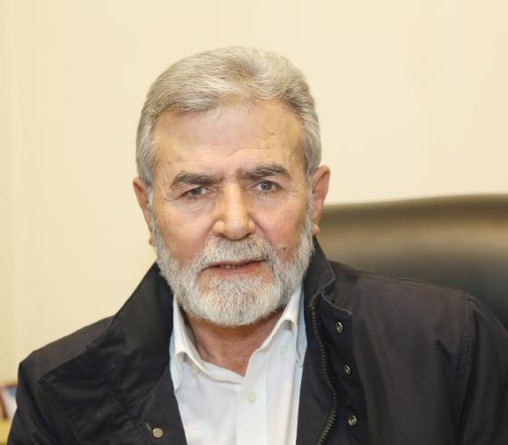 الأمين العام لحركة الجهاد القائد زياد النخالة