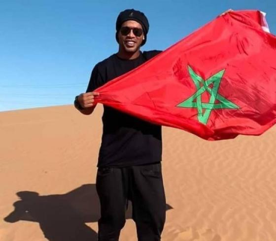 النجم البرازيلي المعتزل رونالدينيو