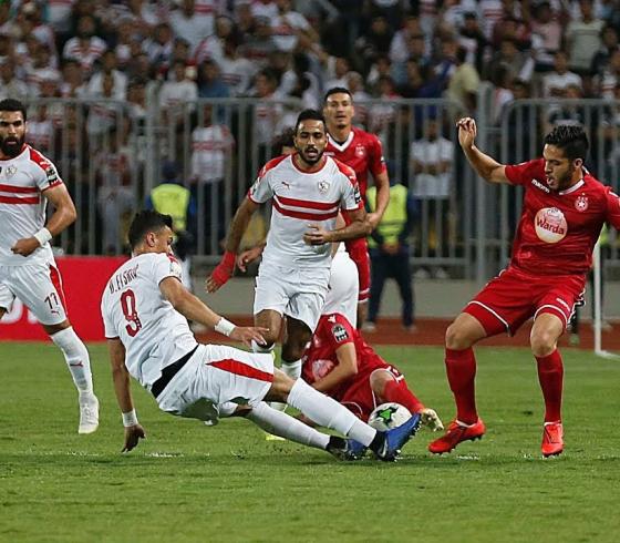 مباراة الزمالك والنجم الساحلي