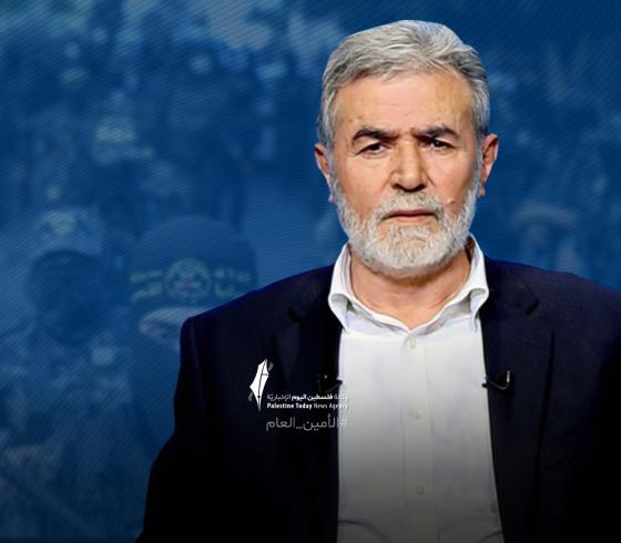 القائد زياد النخالة الأمين العام لحركة الجهاد الإسلامي