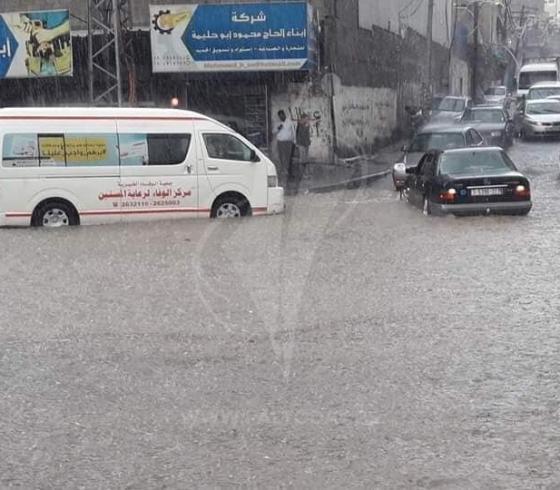 أمطار غزة3