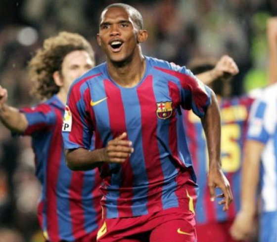 صمويل ايتو نجم برشلونة السابق