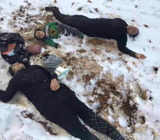 وفاة سورين تجمدوا على حدود لبنان