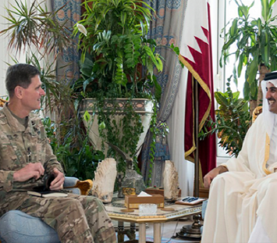 البنتاجون يشكر أمير قطر على استضافته لأكبر قاعدة أمريكية في المنطقة